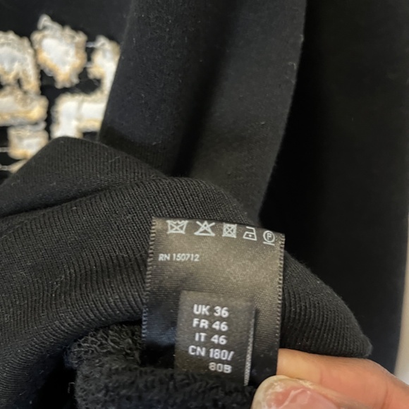 AMIRI Men's Script Logo Crew Sweatshirt- SZ SMALL - Picture 5 of 8